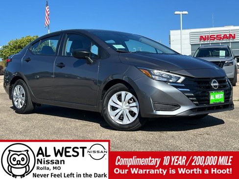 New 2025 Nissan Versa S w/ Trunk Package image 1