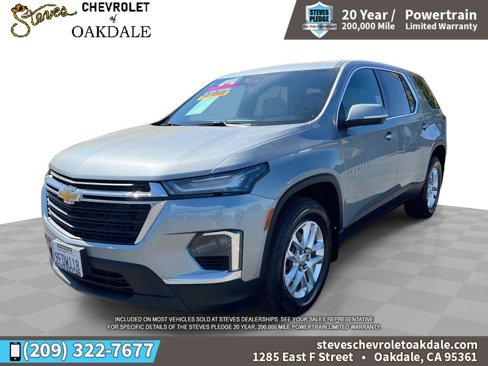 Certified 2023 Chevrolet Traverse LS w/ Safety Package image 1