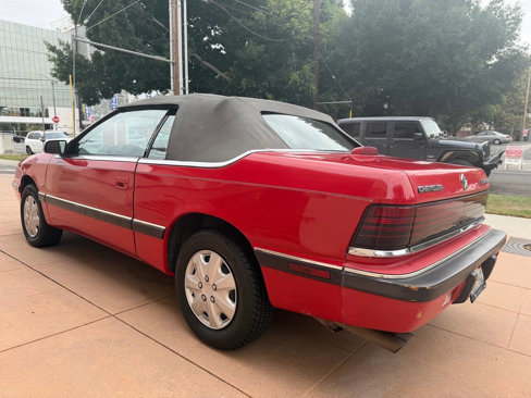 Used 1990 Chrysler LeBaron Convertible image 6