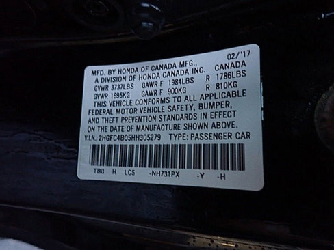 Used 2017 Honda Civic LX-P image 28
