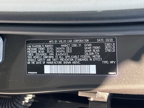 Used 2020 Volvo XC60 T5 Inscription w/ Protection Package image 22