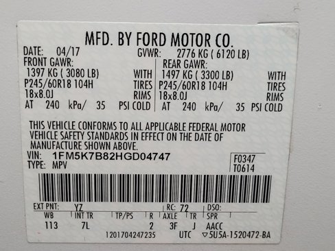 Used 2017 Ford Explorer FWD image 33