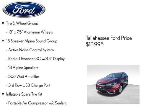 Used 2017 Chrysler Pacifica Touring-L w/ Tire & Wheel Group image 8