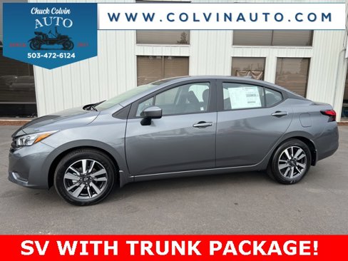New 2025 Nissan Versa SV w/ Trunk Package image 1