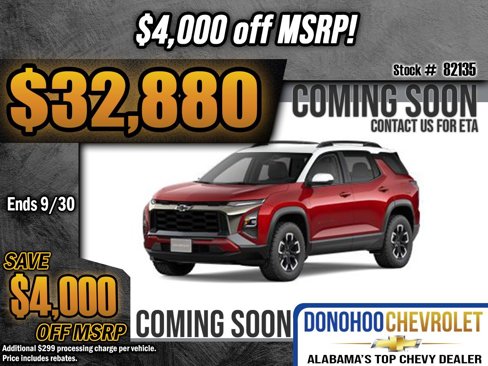 New 2026 Chevrolet Equinox ACTIV w/ Convenience Package III image 1