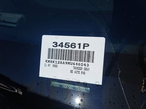 Used 2021 Hyundai Kona SE image 2