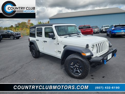 Used 2021 Jeep Wrangler Unlimited Sport image 1