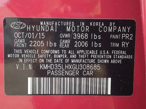 Used 2016 Hyundai Elantra GT w/ Option Group 02 image 33