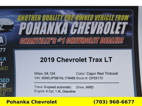 Used 2019 Chevrolet Trax LT w/ Sun & Sound Package image 33