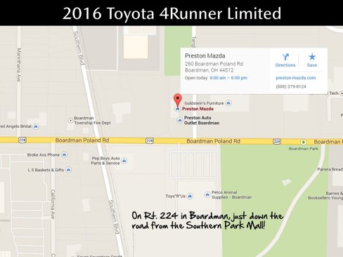 Used 2016 Toyota 4Runner Limited image 29