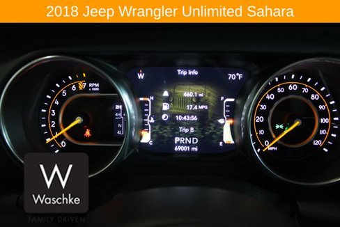 Used 2018 Jeep Wrangler Unlimited Sahara image 41