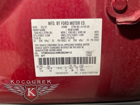 Used 2021 Ford Explorer ST w/ Equipment Group 401A image 27