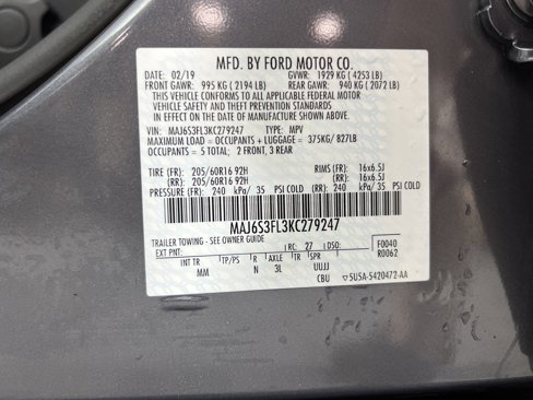 Used 2019 Ford EcoSport S image 25