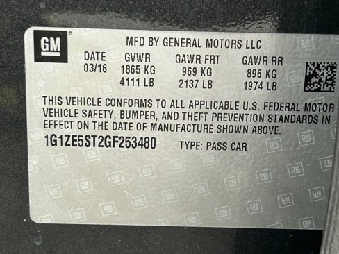 Used 2016 Chevrolet Malibu LT w/ Leather Package image 24
