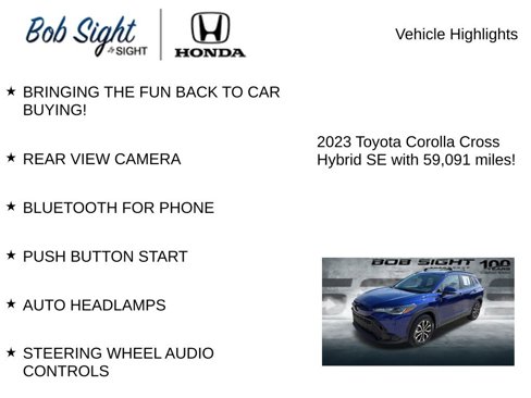Used 2023 Toyota Corolla Cross SE image 2