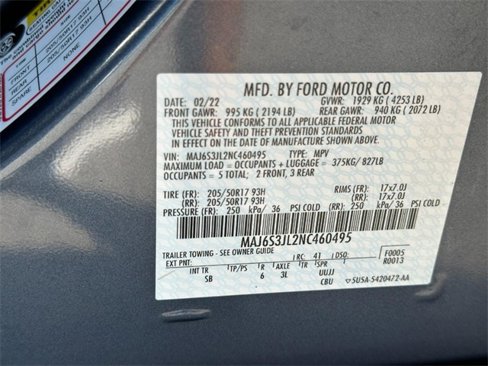 Used 2022 Ford EcoSport SES w/ Interior Protection Package image 25