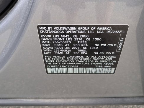Used 2022 Volkswagen Atlas Cross Sport SE image 37