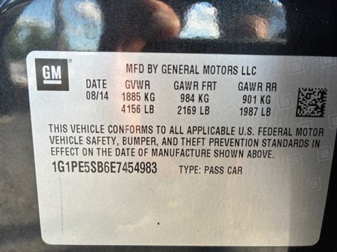 Used 2014 Chevrolet Cruze LT w/ RS Package image 18