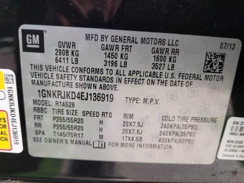Used 2014 Chevrolet Traverse LTZ image 33
