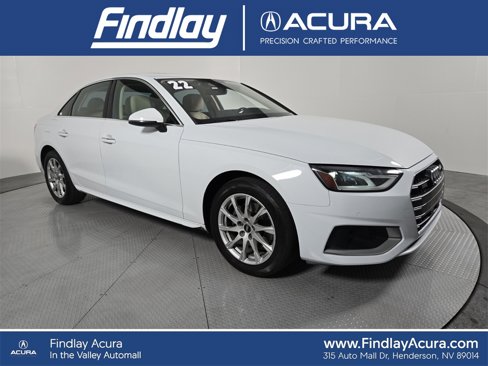 Used 2022 Audi A4 2.0T Premium image 1