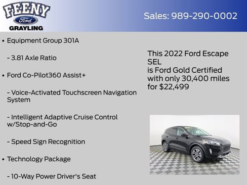 Certified 2022 Ford Escape SEL w/ Technology Package image 5