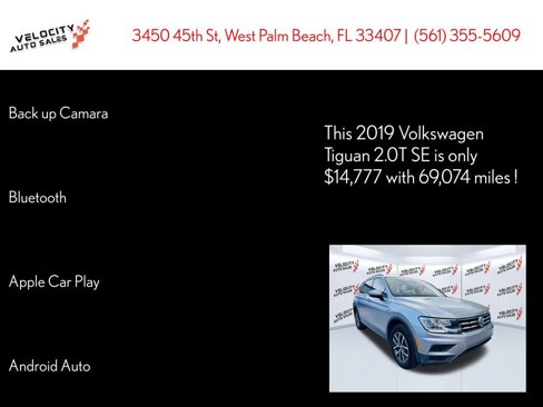 Used 2019 Volkswagen Tiguan SE image 23