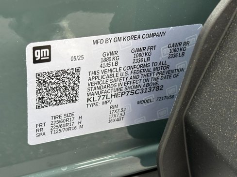 New 2025 Chevrolet Trax LT w/ Sunroof Package image 47