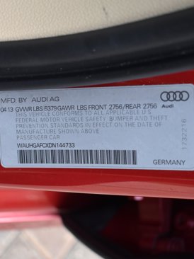 Used 2013 Audi A6 3.0T Prestige w/ Prestige Pkg image 54