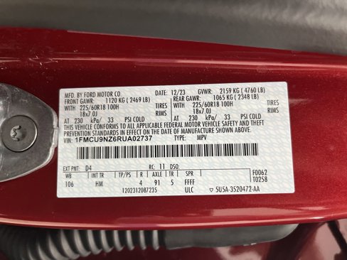 Used 2024 Ford Escape ST-Line Select w/ Tech Pack #2 image 39