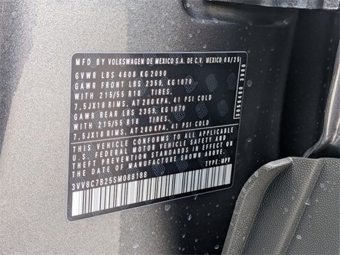 New 2025 Volkswagen Taos S image 28