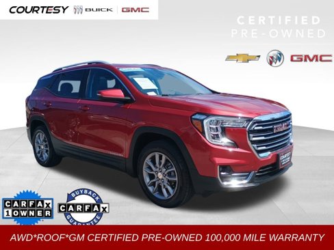 Certified 2022 GMC Terrain SLT image 1