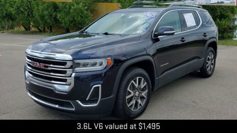 Certified 2021 GMC Acadia SLE w/ Driver Convenience Package image 3