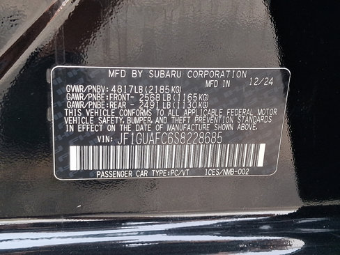 Certified 2025 Subaru Impreza 2.0i Sport image 27