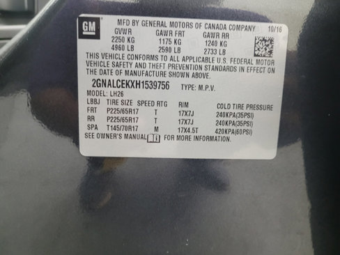 Used 2017 Chevrolet Equinox LT image 33