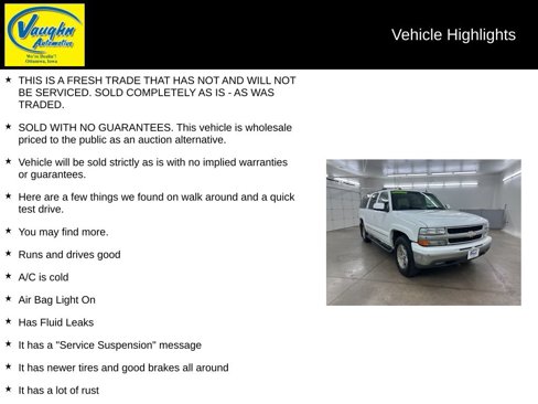 Used 2005 Chevrolet Suburban LT w/ Preferred Equipment Group image 2