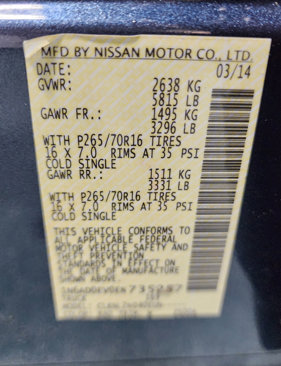 Used 2014 Nissan Frontier SV image 37