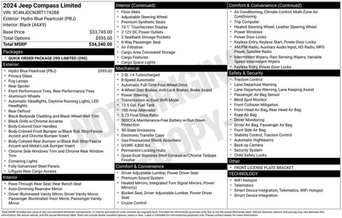 Used 2024 Jeep Compass Limited image 33