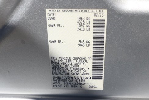 Used 2023 Nissan Altima 2.5 SV image 32