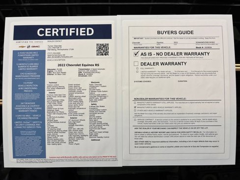 Used 2022 Chevrolet Equinox RS image 31
