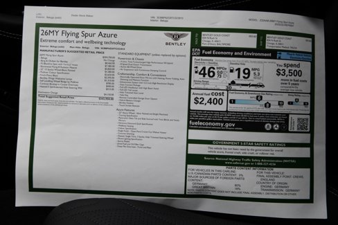 New 2026 Bentley Flying Spur Azure image 26