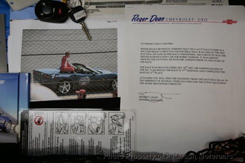Used 2007 Chevrolet Corvette Convertible w/ Preferred Equipment Group image 72