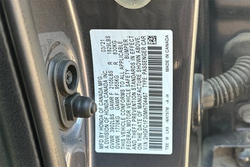 Used 2021 Honda Civic EX image 31