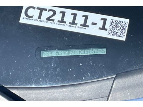 Used 2019 Subaru Outback 2.5i Limited image 54