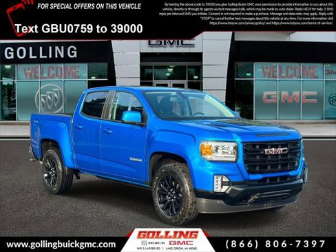 Certified 2022 GMC Canyon Elevation w/ Trailering Package image 1
