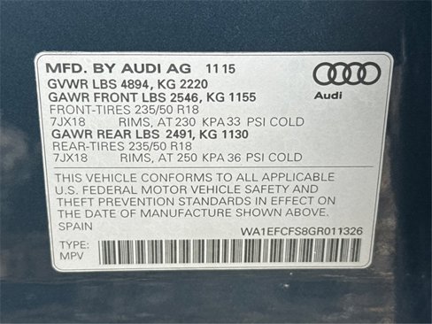 Used 2016 Audi Q3 2.0T Premium Plus image 26