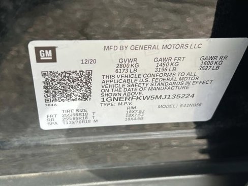 Used 2021 Chevrolet Traverse LS image 17