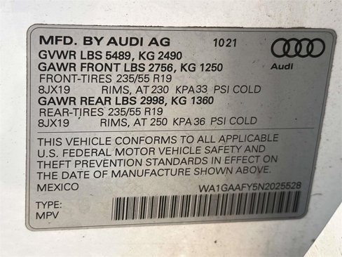 Used 2022 Audi Q5 2.0T Premium w/ Convenience Package image 34