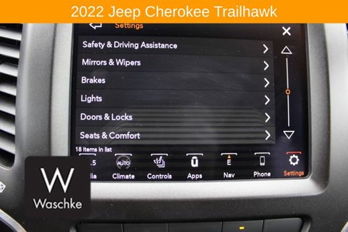 Used 2022 Jeep Cherokee Trailhawk w/ Sun, Sound & Nav Group image 58