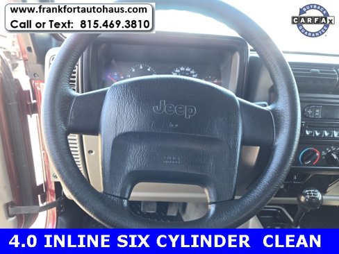 Used 2004 Jeep Wrangler Sport w/ Convenience Group image 14