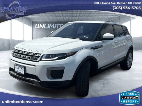 Used 2017 Land Rover Range Rover Evoque SE image 8